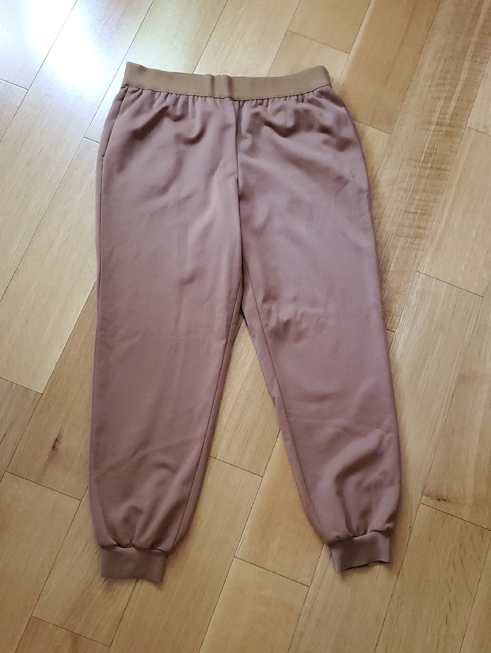 Alice + Olivia Caramel Brown High-Waist Trousers